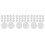 150Pcs Baby Plush Toy Noise Maker Inserts White Plastic Replacement 4