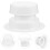 2Pcs Durable White Rv Vent Caps with Ventilation for Camper Roof 11