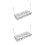 2St Draagbare Rvs Smoking Box Wit Voor En Gas Bbq 7