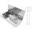 2St Draagbare Rvs Smoking Box Wit Voor En Gas Bbq 3