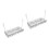 2St Draagbare Rvs Smoking Box Wit Voor En Gas Bbq 5