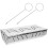 2St Draagbare Rvs Smoking Box Wit Voor En Gas Bbq 2