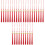 30St Polyester Kwastjes Afstudeer Hoed Decor Accessoires 3