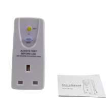 Uk Plug 13A Gfci Leakage Protection Plug Rcd Socket Home Circuit Breaker Cutout Power Trip - Uk Plug