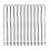 12pcs Nylon Eyeglass/Spectacle/Sunglass/Eyewear Cord Holder Neck String---Black 1