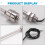 50cm Stainless Steel Water Level Liquid Sensor Vertical Float 3