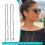 12pcs Nylon Eyeglass/Spectacle/Sunglass/Eyewear Cord Holder Neck String---Black 3