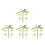 20St Decoratieve Mini Voor Modelspoor En Micro Landschap 5