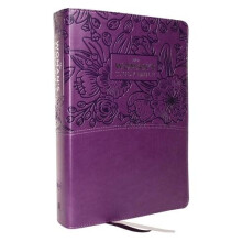 KJV The Womans Study Bible Purple Leathersoft Red Letter FullColor Edi