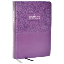 KJV The Womans Study Bible Purple Leathersoft Red Letter FullColor Edi