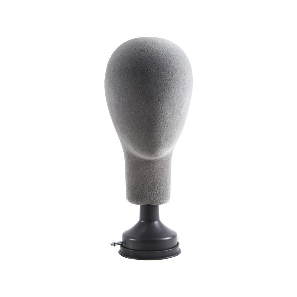 Flocking Foam Mannequin Model Photography Props Adult Mannequin Mold Wigs Glasses Hat Display Holder Gray 6033129792109