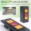 Garage Door Opener, Electric Door Roll  Lock Box, Surface Mounted Concealed Button  C 6