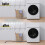 Drain Hose Extension Set Universal Washing Machine Hose 6.5Ft, Include Drain Hoses Hose Clamps 2