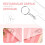 120 Pieces Rectangle Acrylic Key Chain Blank Transparent Acrylic KeyChain Blank 2