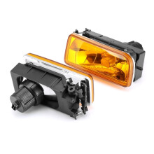 E36 Fog Lights for - M3 (E36) 3 Series 1992-1999 Fog Lamps Replacement Assembly 1 Pair (Yellow Lens)