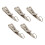Multi-Purpose Clip Keychains Suspension Clip Tool with Carabiner perfect for Hanging EDC Tools, Flashlights Etc. 2