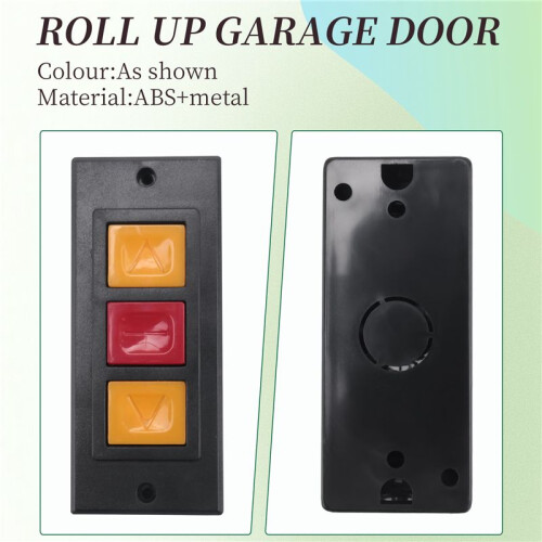 Garage Door Opener, Electric Door Roll  Lock Box, Surface Mounted Concealed Button  C 2