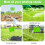 Marking Flags  Flags for Lawn 30 Pack, PVC Small Flags,Marking Flags Lawn Flags, Garden Flags,Survey Flags,Green 8
