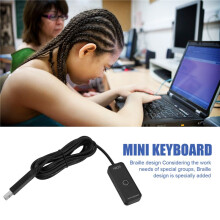 HK31 Tastatur, individuell programmierbare Makro-Mini-Tastatur, Gaming-Tastenfeld für Spiele und Multimedia HK31UBM
