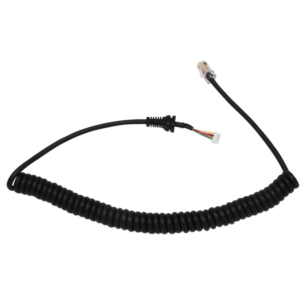 Replacement Microphones Mic Cable Cord Wire For Yaesu Mh-48A6j Ft-7800 Ft-8800 Ft-8900 Ft-7100M Ft-2800M Ft-8900R Black 4852537391009