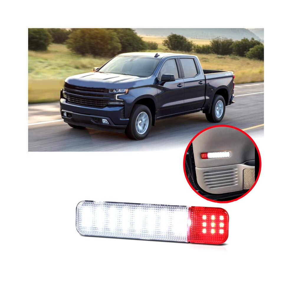 Door Courtesy For Chevy Silverado Gmc Sierra Suburban Tahoe Avalanche Cadillac Panel Interior 4Pcs Light/White/Red 4852367061516