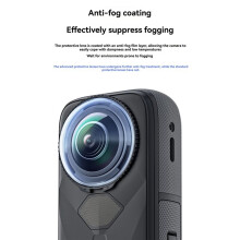 Objektivschutz für Insta360 X5: Kratzfester, aufsteckbarer Objektivschutz für Insta 360 X5 – Verbesserte Schutzhülle
