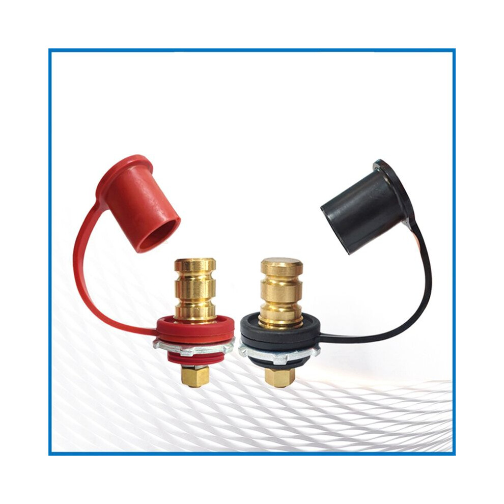 250A 12V Battery Charger Post Stud Remote Battery Terminals With Cap M10 Battery Jump Post For Auto Truck Boat Atv 4852693576463