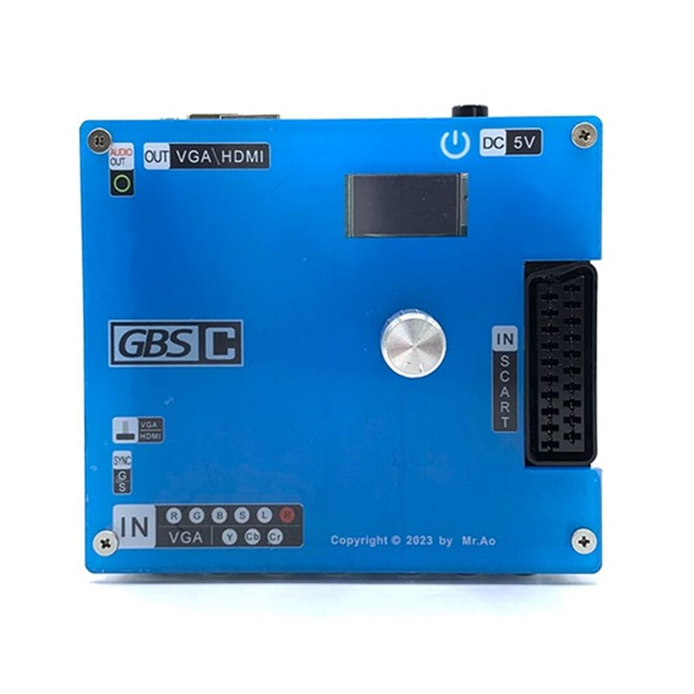 Upgrade Gbsc Converter Gbs Control Game Video Transcoder Gbsc Rgbs Vga Scart Ypbpr Signal To Vga Hd Upscalers 4852367017117