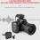 Wireless Lavalier Microphone One to One  Pairing Recording Microphone Professional Noise Canceling Microphone 3