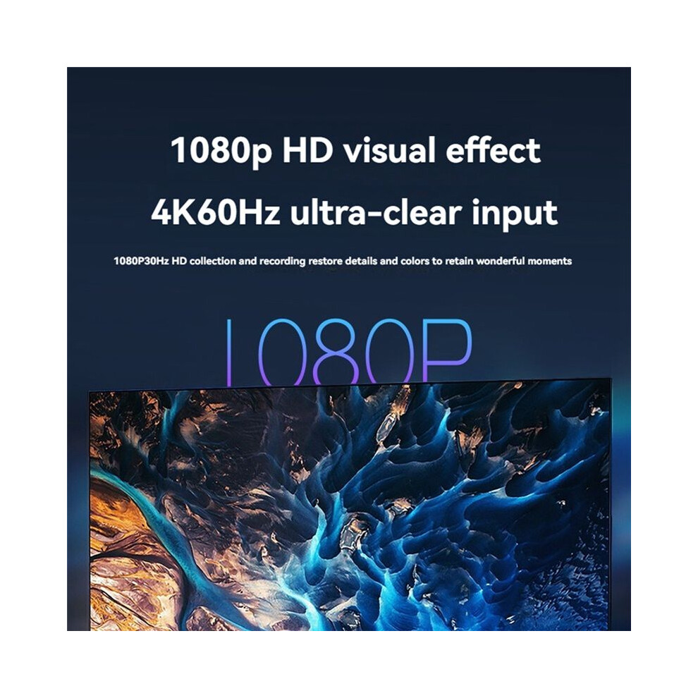 Usb 3.0 Video Capture Board Hdmi-Compatible Game Stream Grabber Record For Camera Xbox Switch Ps4 Ps5 Placa De Video 4852693583515