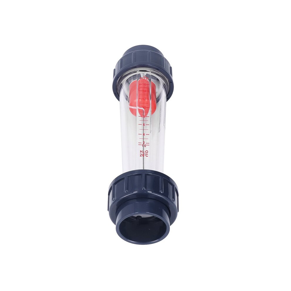 Water Flowing Meter 1.6-16Mâ³/H Abs Plastic Tube Flowmeter With Float For Measurement 4852367067839