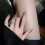 Open Finger Ring Wide Multi-Layered Silver Ring for Women 2