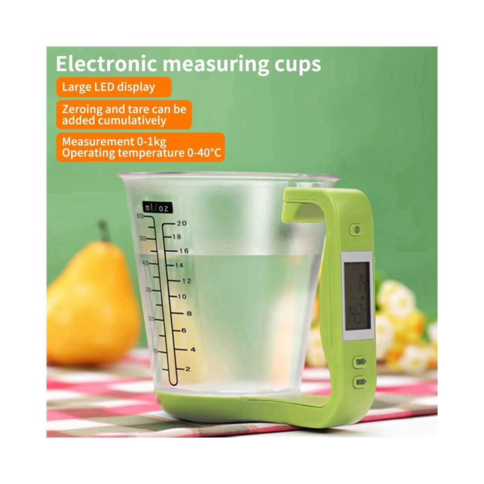Kitchen Scale Digital Measuring Cup Scale Electronic Temperature Measuring Cup Kettle Scale Beaker With Lcd Display 4852367008122
