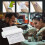 Portable A4 Thermal Printer Inkless for Office Photo PDF Document Memo Stencil Printing White 2
