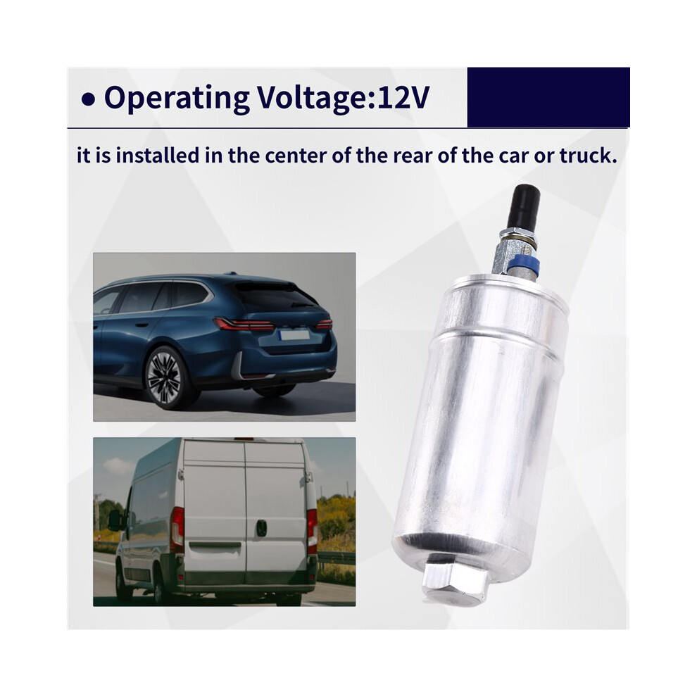 Universal Inline Extee External Electric Fuel Pump 0580254044 9580234005 4852693554591