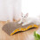 Cat Scratcher Cardboard Cat Scratch Pad with Premium Scratch Textures Design Durable Cat Scratching Pad 2