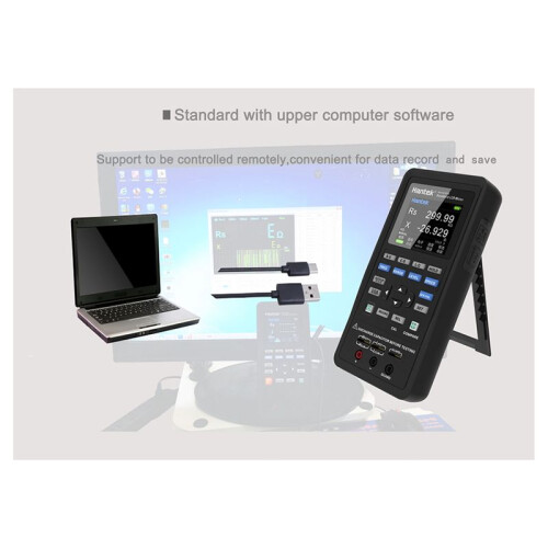 Hantek Handheld  Meter Hantek1832C: Precision,Versatile,  Meter is Perfect for Measuring Inductance, Capacitance EU PLUG 1