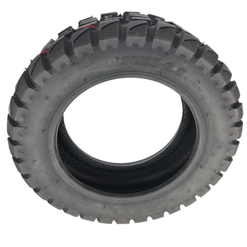 Scooter EléTrico de Pneu Tubeless de 11 Polegadas Reformado de 90 / 65-6.5 Pneu Espesso Pneu Externo de VáCuo Pneu Todo-O-Terreno de 11 Polegadas 2