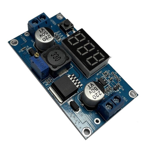 Modulo Boost - con Display Digitale di Tensione LM2577, Scheda di Circuito Boost, Uscita 3A 1