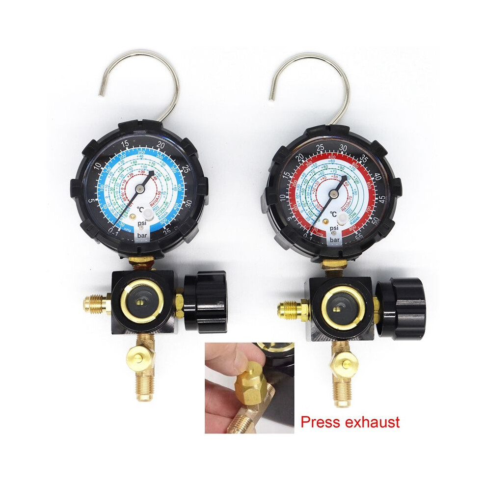 Air Conditioner Refrigerant Low Pressure Gauge For R410a 134A R22 R404a A/C Diagnostic Refrigerant Charging Tool 4852537344555