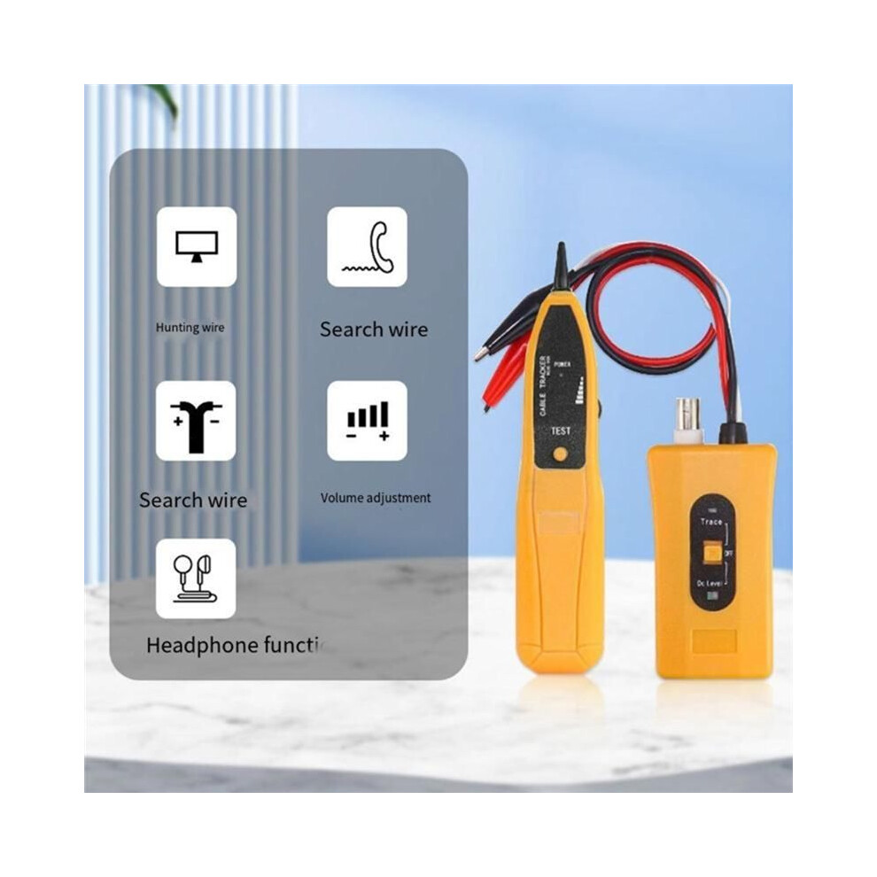 Coaxial (Coax) Cable Tester Networking Cable Tester For Data Coax Cable Rj45 Cat5 Cat6 Bnc Continuity Cable Tester 4851514196316