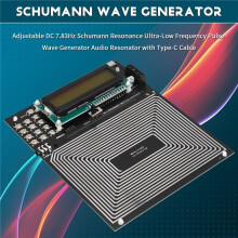 Einstellbarer DC 7,83Hz Schumann-Resonanz-Ultra-Niederfrequenz-Impulswellengenerator mit Typ-C-Kabel