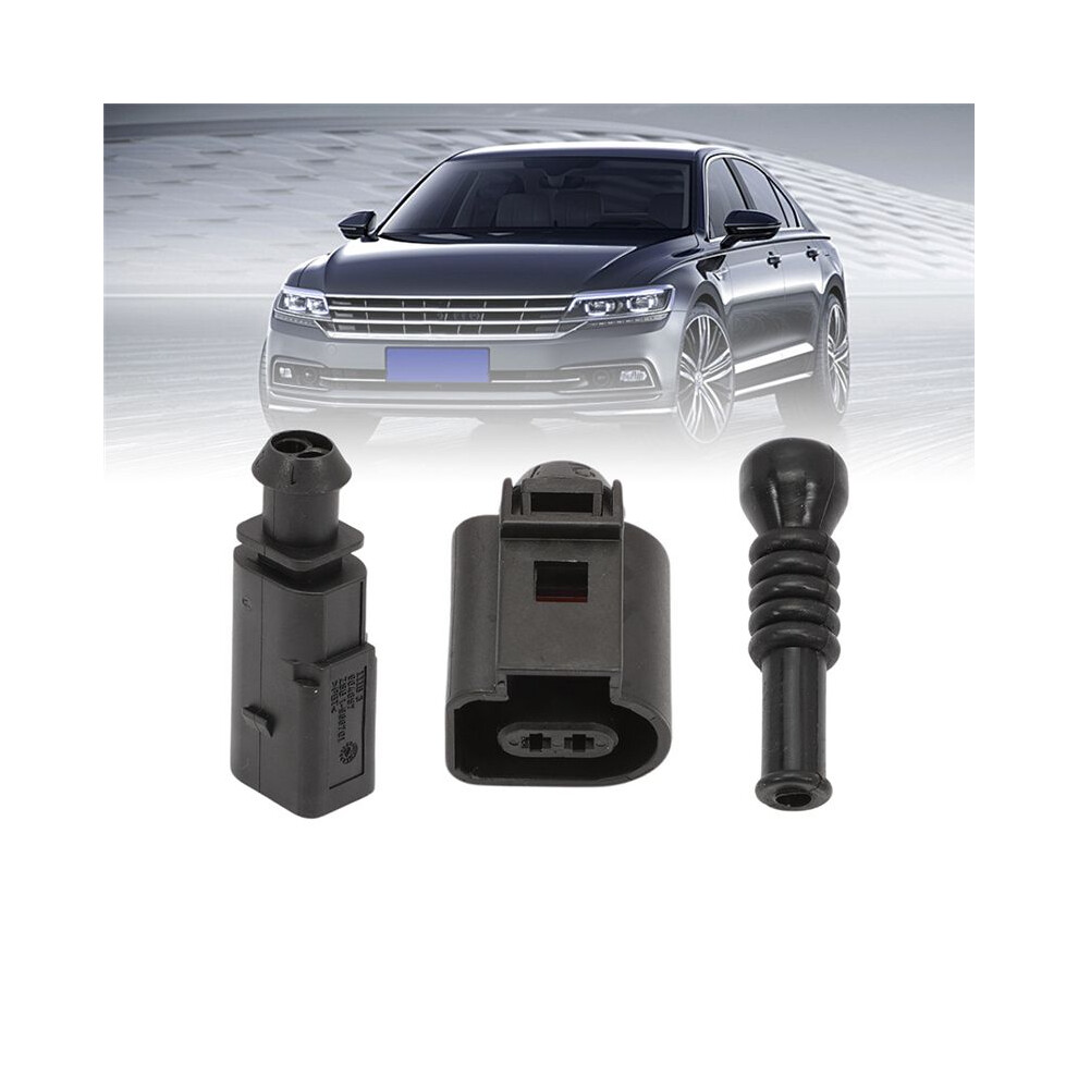 Male Female Connector Sensor Plug Adapter Plug Clip Kit 1J0973702 1J0973802 6N0906102 For Vw Audi Skoda 4852367017162