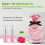 100Pcs 3ML Spray Bottle Small Cosmetic Packing Atomizer Perfume Bottles Atomizing Spray Liquid Container for Travel 2