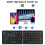 Foldable  Wireless Keyboard (Sync  to 3 Devices), Portable Folding Keyboard for Android Windows,Black 2