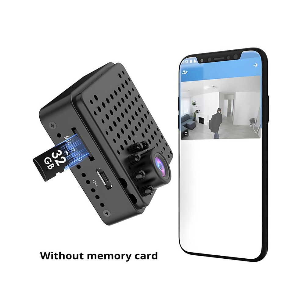 Security Camera Indoor 1080P Camera With Infrared Night Vision Motion Detection 155 Degree Wide Angle Lens Built Battery 4852367063763