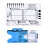 ECG 7 Step Ruler,ECG 7 Step Ruler for ECG/EKG Interpretation, ECG Reference Guide Ruler,EKG Calipers Measuring Tool 2
