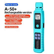A-50+ Aktiver Glasfaser-Identifikator 30 mW Visueller Fehlerortungsgerät -70 bis +10 dBm Wiederaufladbarer Glasfaserkabeltester Detektor