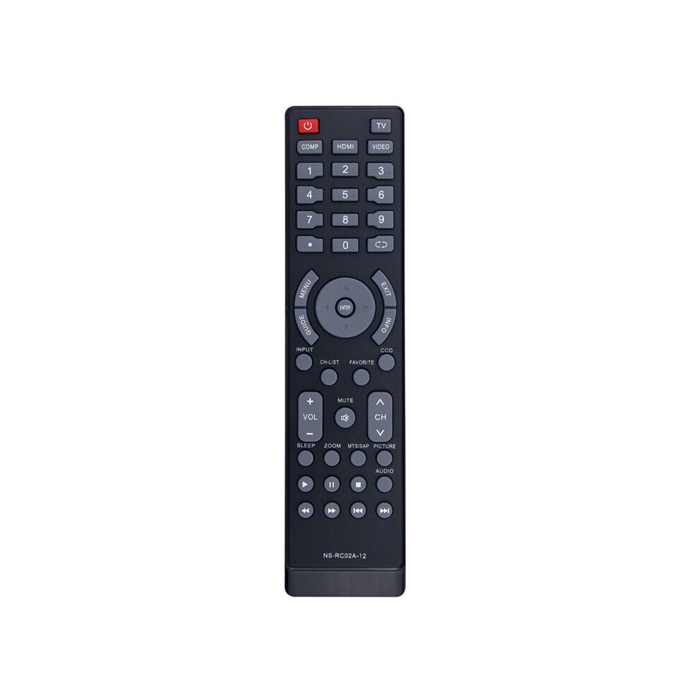 Ns-Rc02a-12 Remote Control Replace For Insignia Lcd Led Tv Ns-15E720a12 Ns-19E450a11 Ns-22E730a12 Ns-24E730a12 4852367024818