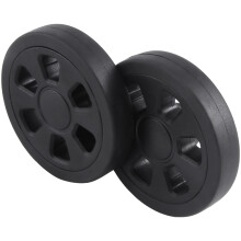 60x13mm Set mit 2 Kofferrollen, Ersatzrollen für Koffer, PU-Lenkrollen, Kugellager-Reparaturset für Koffer